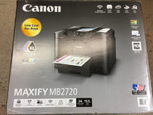 Load image into Gallery viewer, Canon MAXIFY MB2720 Wireless All-In-One Inkjet Printer, NOB
