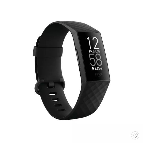 Fitbit Charge 4 Advanced Fitness Activity Tracker + GPS, Black