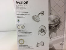Load image into Gallery viewer, Pfister 808-WS-CB0C Avalon 1-Handle 1-Spray Tub and Shower Faucet, Chrome
