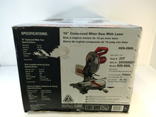 Load image into Gallery viewer, HomeCraft H26-260L 14 Amp 10 in. Compound Miter Saw with Laser
