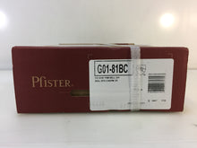 Load image into Gallery viewer, Pfister G01-81BC 3-Handle Tub &amp; Shower Faucet Trim Kit, Polished Chrome
