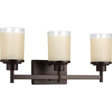 Load image into Gallery viewer, Progress Lighting Alexa 3-Light Antique Bronze Bathroom Vanity Light P2978-20
