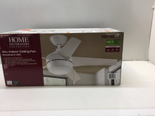 Load image into Gallery viewer, Home Decorators Windward 44 in. LED Indoor Matte White Ceiling Fan 51566
