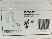Load image into Gallery viewer, Delta 9978-DST Leland Single-Handle Pull-Down Sprayer Kitchen Faucet Chrome
