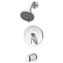 Load image into Gallery viewer, Symmons S-5502 Elm 1-Handle 3-Spray Tub &amp; Shower Faucet, Chrome
