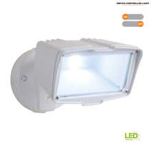 Load image into Gallery viewer, Halo FSL2030LW Outdoor Integrated LED Large Head Flood Light, White
