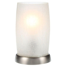 Load image into Gallery viewer, Hampton Bay U7869BS 8.5&quot; Silver Metallic Accent Lamp 494599
