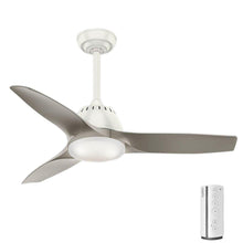 Load image into Gallery viewer, Casablanca 59149 Wisp 44 in. LED Indoor Fresh White Ceiling Fan
