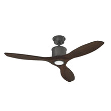 Load image into Gallery viewer, Home Decorators YG423-NI Reagan II 52&quot; LED Natural Iron Ceiling Fan
