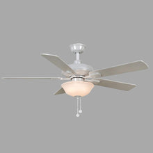 Load image into Gallery viewer, Hampton Bay AL420-WH Larson 52 in. White Ceiling Fan 337762
