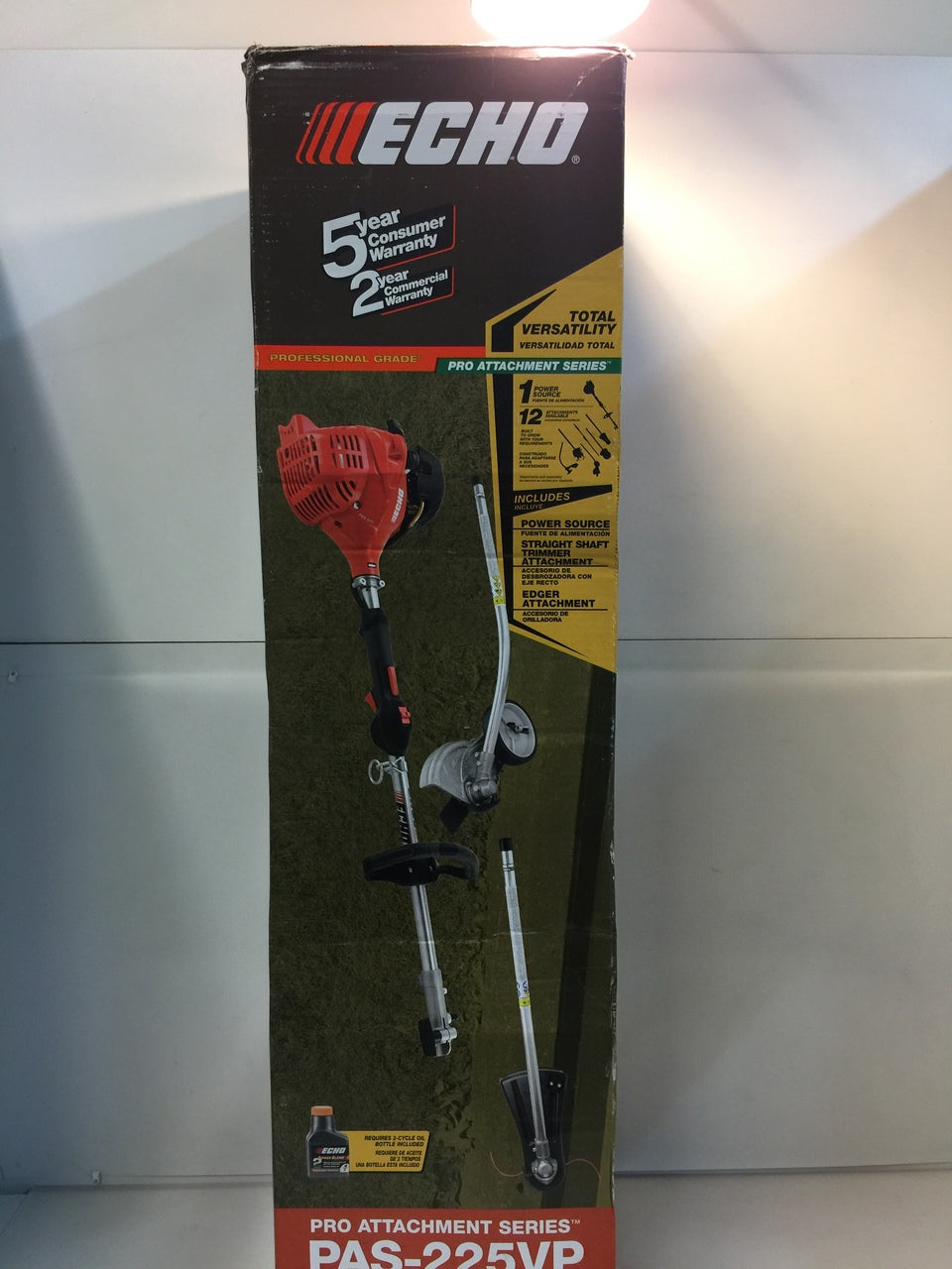 ECHO PAS-225VP 17 in. 21.2 cc Gas PAS Trimmer and Edger Kit – NT ...