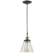 Load image into Gallery viewer, Globe Electric 64750 Vintage Edison Antique Brass Bronze Hanging Pendant
