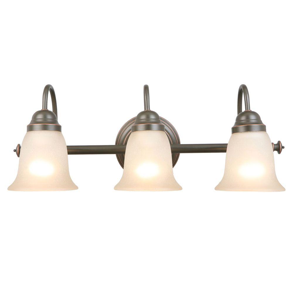 Hampton Bay EFH1393M/ORB Springston Oil Rubbed Bronze Vanity Light 1000016301