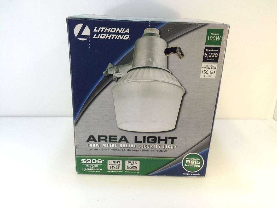 Lithonia Lighting OAL12100M120PER Dusk-to-Dawn Outdoor Metal Halide Area Light