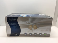 Load image into Gallery viewer, Harbor Breeze 40705 Centreville 52&quot; White LED Indoor Flush Mount Ceiling Fan
