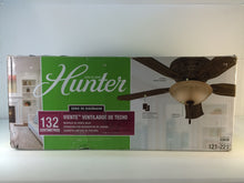 Load image into Gallery viewer, Hunter 53035 Viente 52&quot; Roman Bronze Flushmount Ceiling Fan with Light Kit
