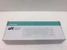 Load image into Gallery viewer, Massdrop ALT Mechanical Keyboard Model No. MDX-22176 Halo Clear switches
