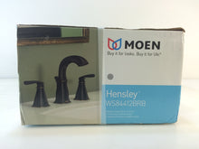 Load image into Gallery viewer, MOEN WS84412BRB Hensley 8&quot; Widespread Bathroom Faucet Mediterranean Bronze
