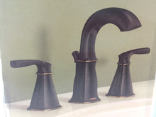 Load image into Gallery viewer, MOEN WS84412BRB Hensley 8&quot; Widespread Bathroom Faucet Mediterranean Bronze
