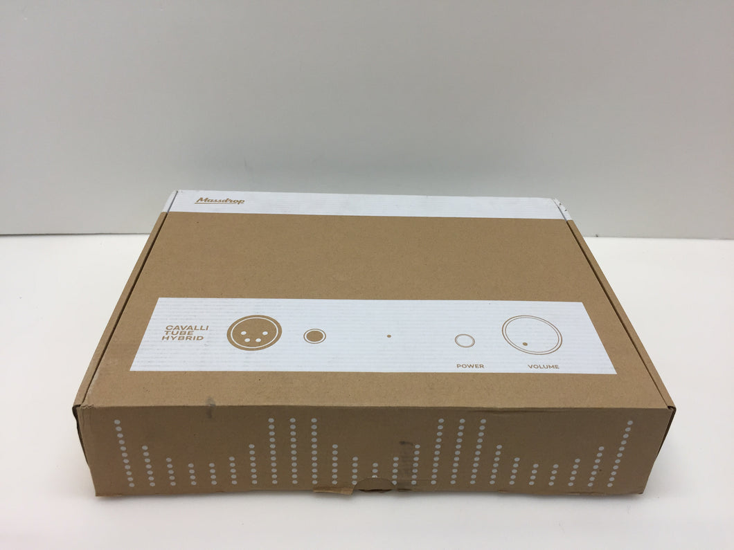 Massdrop x Alex Cavalli Tube Hybrid Headphone Amplifier