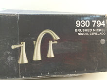 Load image into Gallery viewer, Glacier Bay 67487W-6004 Venue 8&quot; Widespread High-Arc Bath Faucet Brushed Nickel
