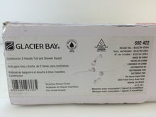 Load image into Gallery viewer, Glacier Bay 833CW-0004 Constructor 1-Spray Tub &amp; Shower Faucet, Brushed Nickel
