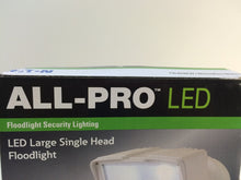 Load image into Gallery viewer, All-Pro FSL2030LW White Integrated LED Large Single-Head Security Flood Light
