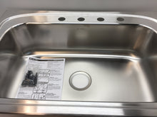 Load image into Gallery viewer, Elkay HDSB332294 Pergola Drop-In Stainless Steel 33&quot; 4-Hole 1-Bowl Kitchen Sink
