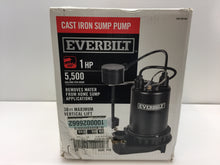 Load image into Gallery viewer, Everbilt PSSP10001VD 1 HP Professional Cast Iron Sump Pump
