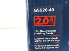 Load image into Gallery viewer, Bosch GSS20-40 1/4 in. Sheet Orbital Finishing Sander
