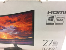 Load image into Gallery viewer, Samsung CF390 Series C27F390FHN 27&quot; Curved Full HD LED Monitor HDMI, NOB
