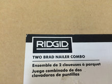 Load image into Gallery viewer, Pair of RIDGID R692BBN 2-1/8 in. 18-Gauge Brad Nailer Combo
