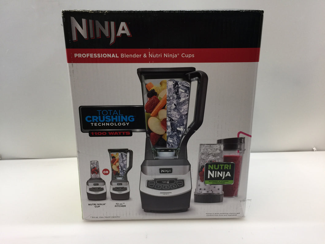 Ninja BL660B Professional 3 Speed Blender and Nutri Ninja Cups
