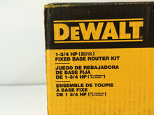 Load image into Gallery viewer, DEWALT DW616K 1-3/4 HP Fixed Base Router Kit
