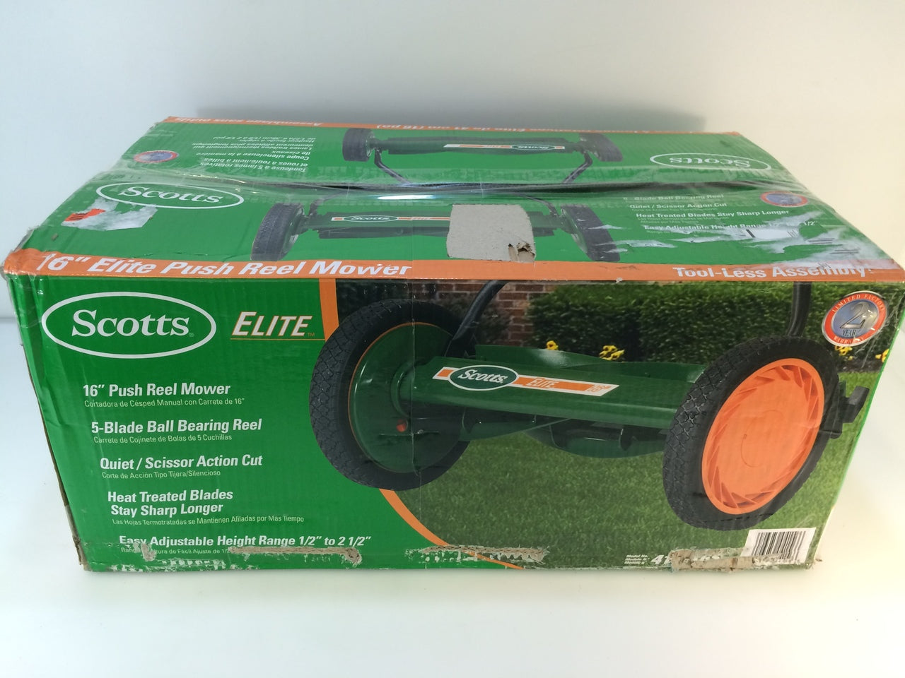 Scotts 415-16S 16-Inch Elite Push Reel Lawn Mower – NT Electronics LLC