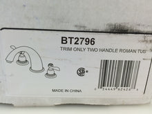 Load image into Gallery viewer, Delta BT2796 Windemere Deck-Mount Roman Tub Faucet Trim Kit Only, Chrome
