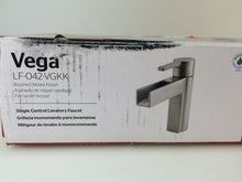 Load image into Gallery viewer, Pfister LF-042-VGKK Vega Single Hole 1-Handle Bathroom Faucet, Brushed Nickel

