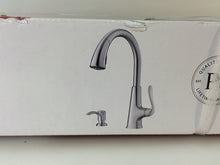 Load image into Gallery viewer, Pfister F-529-7PDS Pasadena Pull-Down Sprayer Kitchen Faucet Stainless Steel
