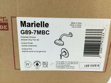 Load image into Gallery viewer, Pfister G89-7MBC Marielle 1-Handle Shower Faucet Trim Kit, Polished Chrome
