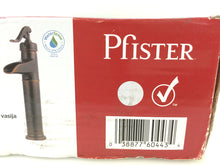 Load image into Gallery viewer, Pfister LF-040-YP0U Ashfield 1-Hole 1-Handle Vessel Bath Faucet Rustic Bronze
