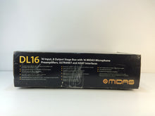 Load image into Gallery viewer, Midas DL16 16-Input 8-Output Digital Stage Box Preamplifier
