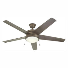 Load image into Gallery viewer, HDC YG528-EB Portwood 60 in. LED Outdoor Espresso Bronze Ceiling Fan 1001628060
