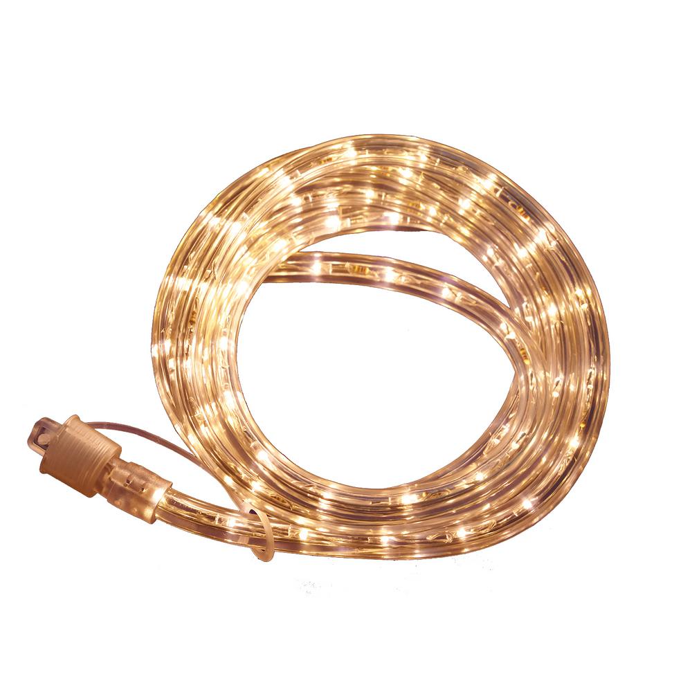 Commercial Electric FG-03246 40' Soft White Flexible LED Rope Light 1004186967
