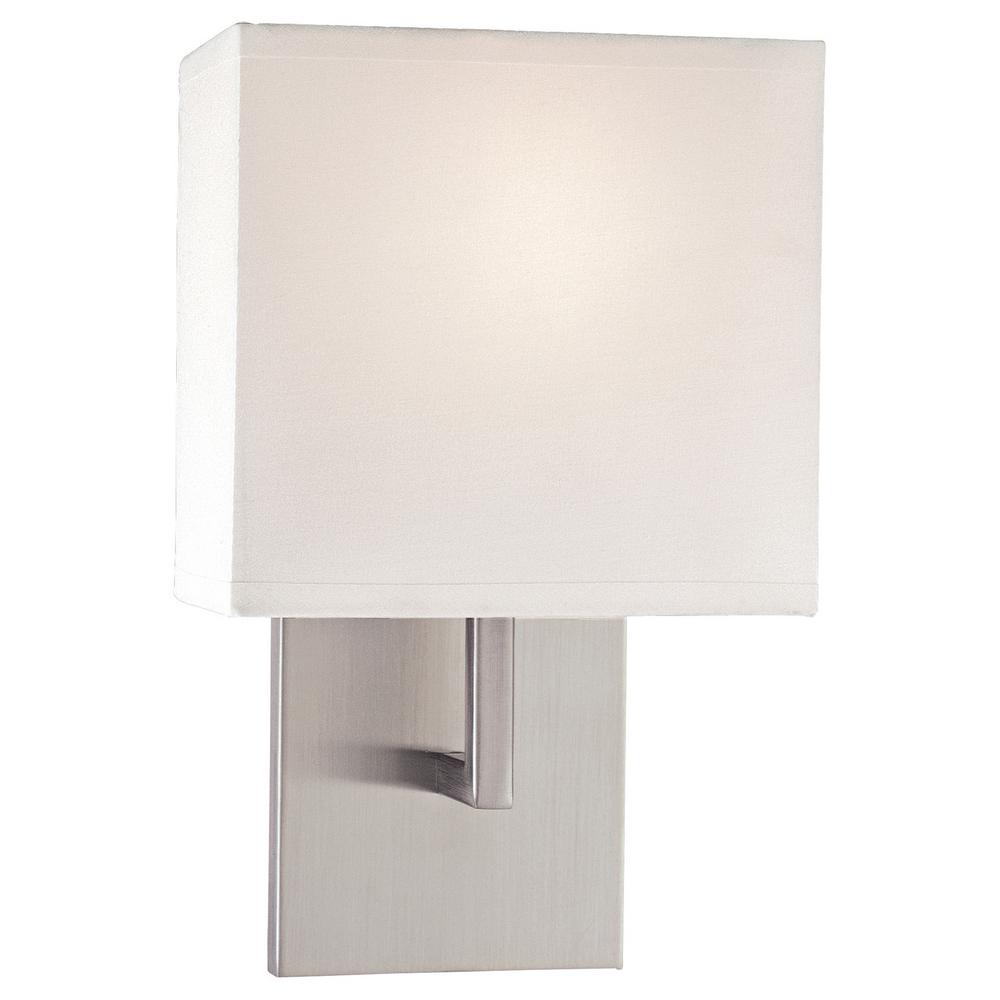 George Kovacs P470-084 1-Light Brushed Nickel Wall Sconce