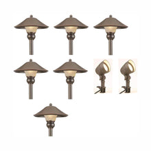 Load image into Gallery viewer, Hampton Bay IWV6628L Bronze LED Landscape Path &amp; Flood Light 1001488928
