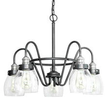 Load image into Gallery viewer, Progress Lighting P400124-009DI Crofton Rustic Pewter Chandelier 1002788483
