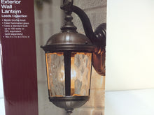 Load image into Gallery viewer, Home Decorators Collection HB7262A-293 Leeds Mystic Bronze Wall Lantern 702480
