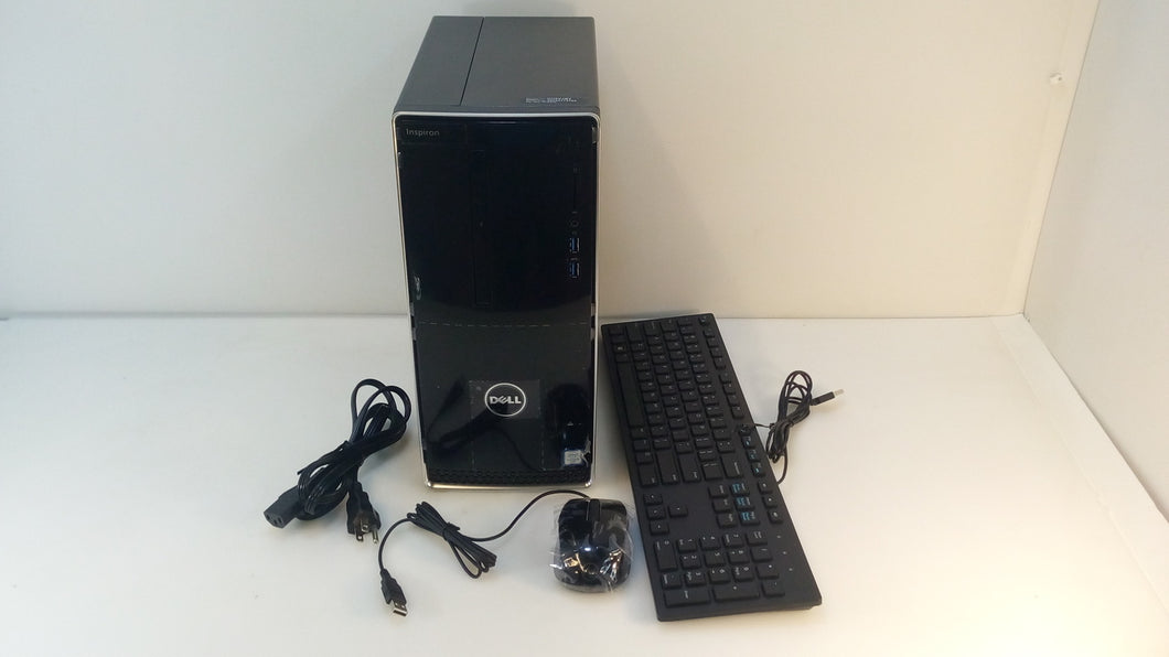 Desktop Dell Inspiron 3650 Intel Core i3-6100 3.7Ghz 8GB 1TB w/ Keyboard&Mouse