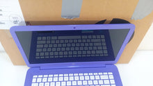 Load image into Gallery viewer, Laptop Hp Stream 14-ax020nr 14&quot; Celeron N3060 1.6Ghz 4GB 32GB eMMC Purple
