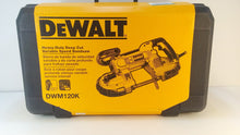Load image into Gallery viewer, DeWalt DWM120K Heavy Duty 10 Amp Deep Cut Portable Band Saw Kit
